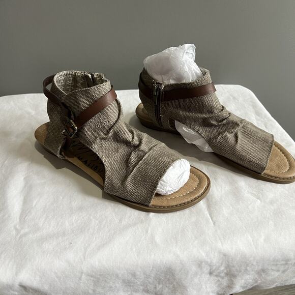 Blowfish Malibu Women's Sandals B112 Canvas Sandals Size 8 - Picture 4 of 11